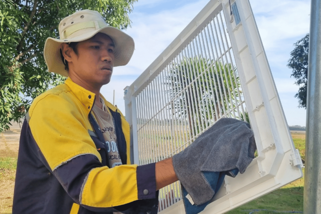 ผลงานแอร์ขอนเเก่น